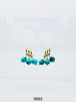 Natural Gemstone Earring Series 0003