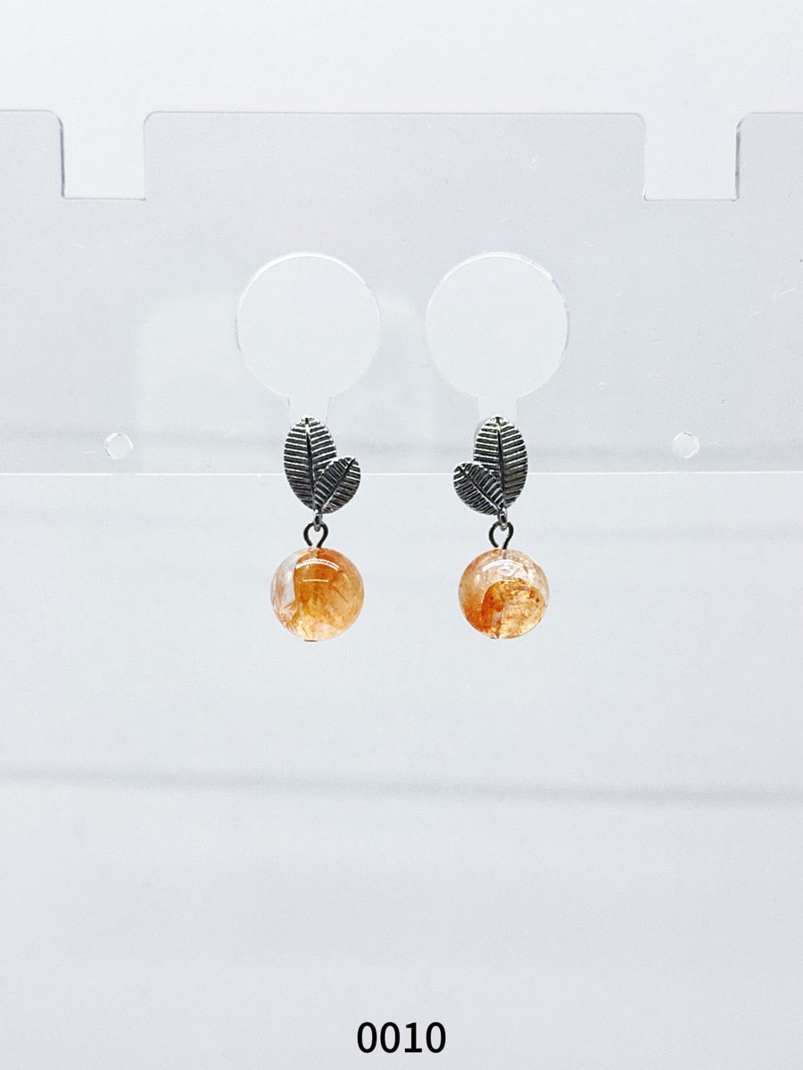 Natural Gemstone Earring Series 0010