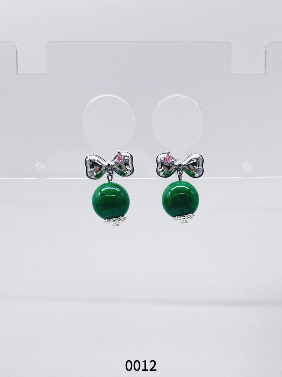 Natural Gemstone Earring Series 0012