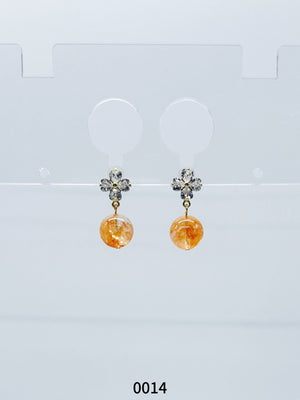 Natural Gemstone Earring Series 0014