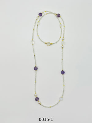 Natural Gemstone Necklace Series 00015