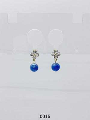 Natural Gemstone Earring Series 0016