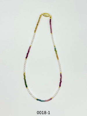 Natural Gemstone Necklace Series 00018