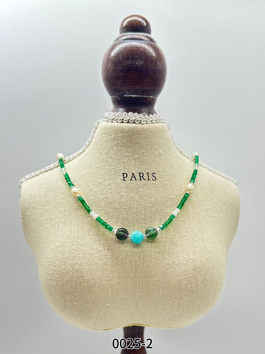 Natural Gemstone Necklace Series 00025