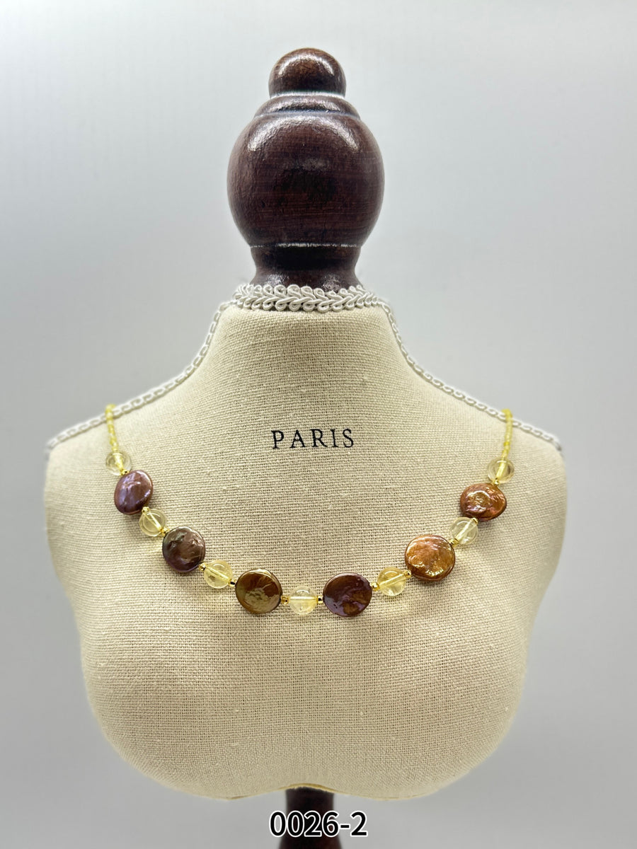 Natural Gemstone Necklace Series 00026