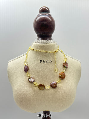 Natural Gemstone Necklace Series 00026