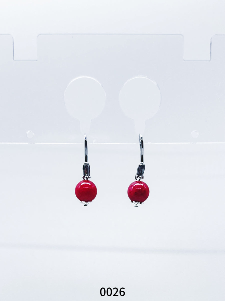 Natural Gemstone Earring Series 0026