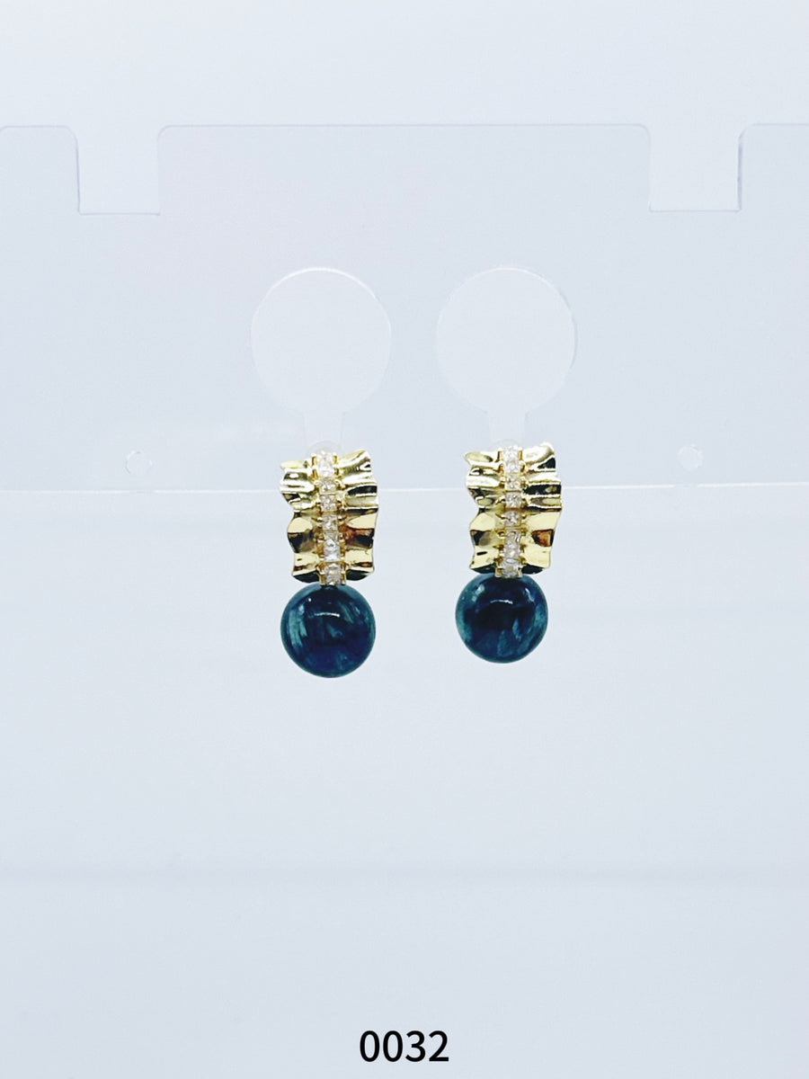 Natural Gemstone Earring Series 0032