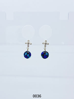 Natural Gemstone Earring Series 0036