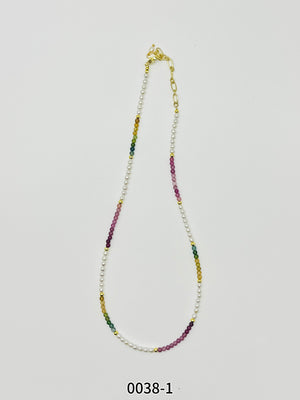 Natural Gemstone Necklace Series 00038