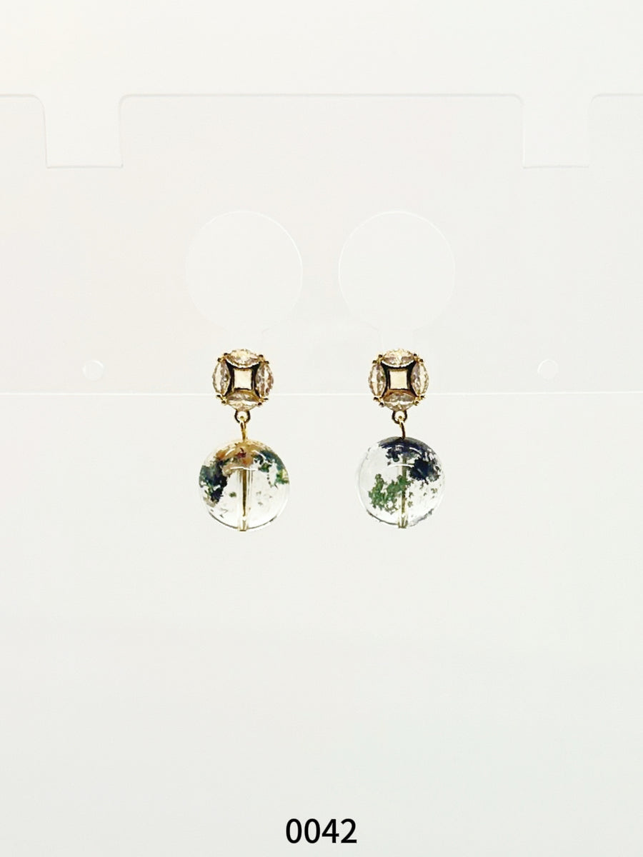 Natural Gemstone Earring Series 0042