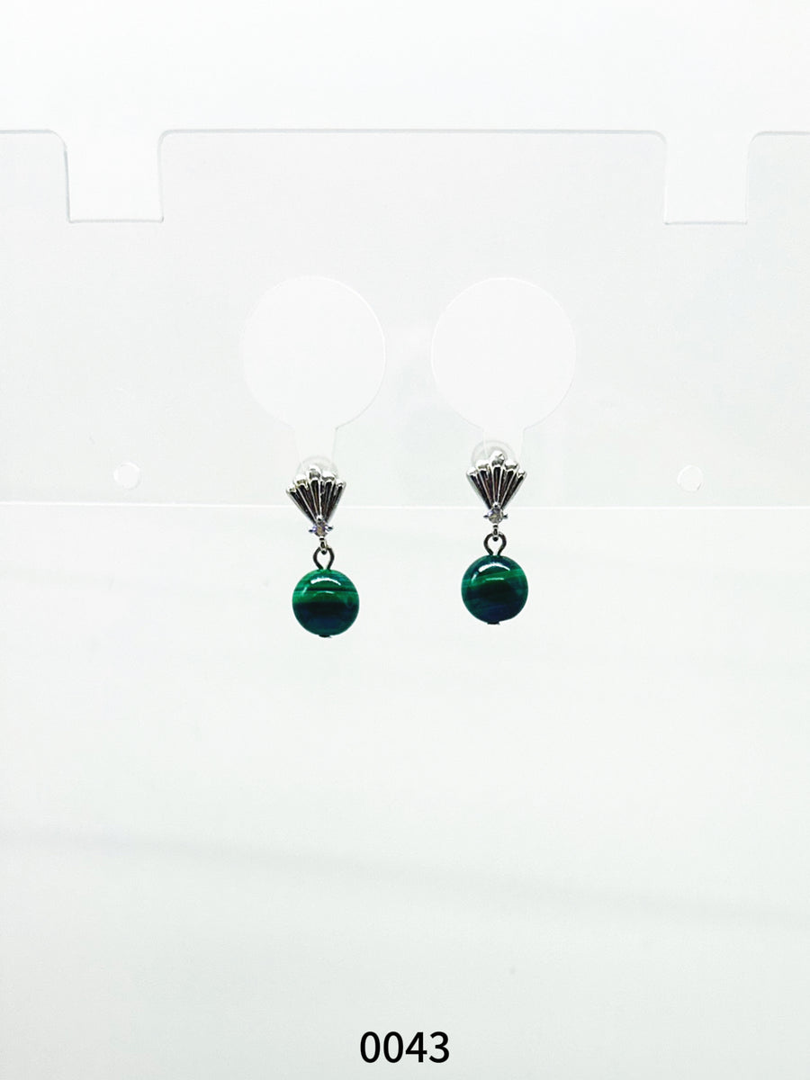 Natural Gemstone Earring Series 0043