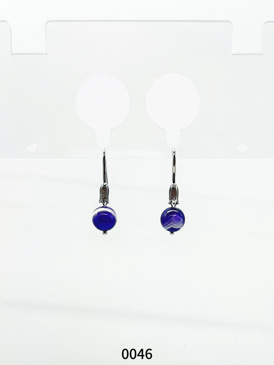 Natural Gemstone Earring Series 0046