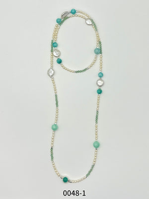 Natural Gemstone Necklace Series 00048