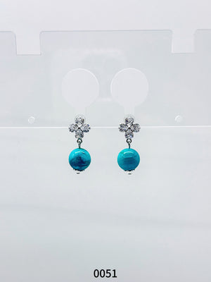 Natural Gemstone Earring Series 0051