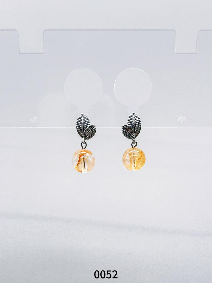 Natural Gemstone Earring Series 0052