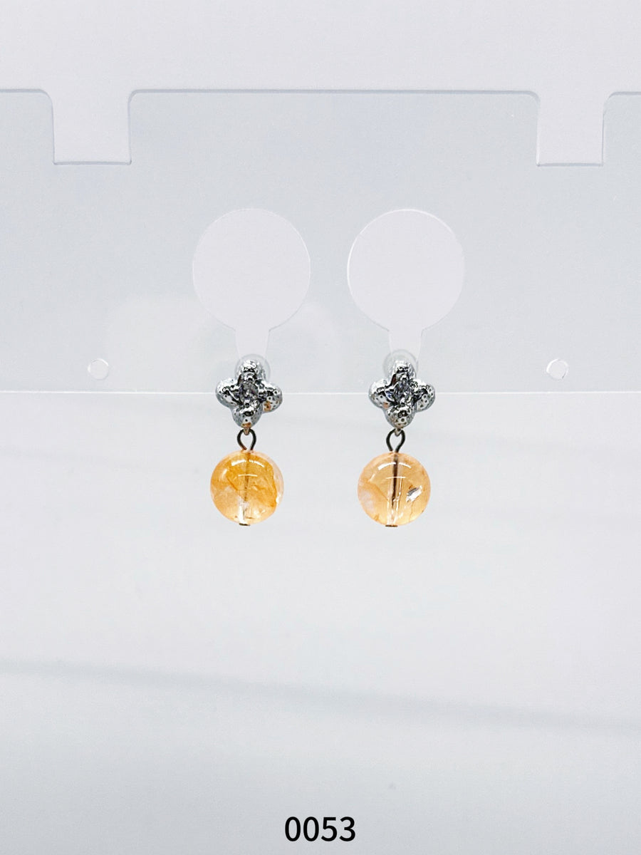 Natural Gemstone Earring Series 0053