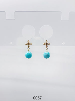 Natural Gemstone Earring Series 0057