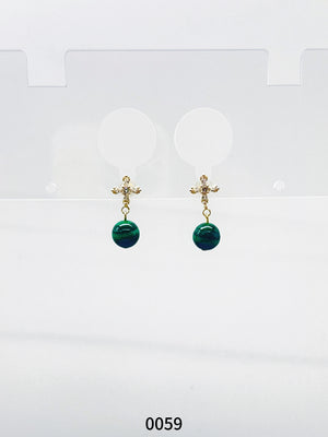 Natural Gemstone Earring Series 0059