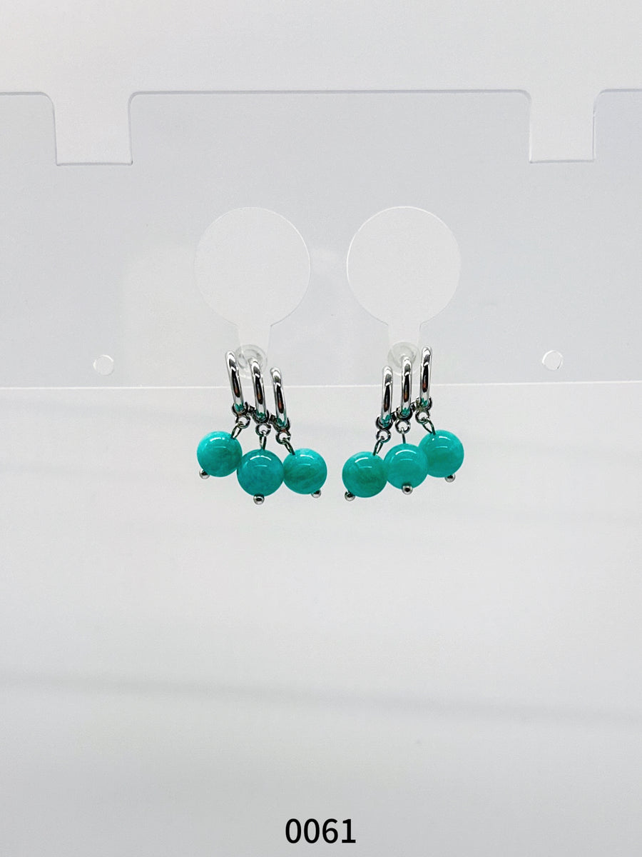 Natural Gemstone Earring Series 0061