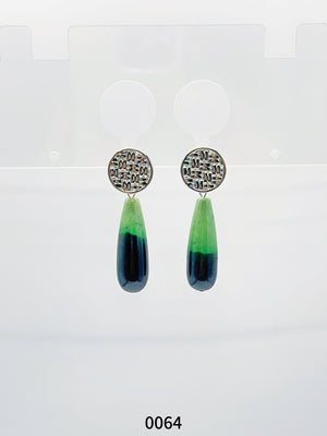 Natural Gemstone Earring Series 0064