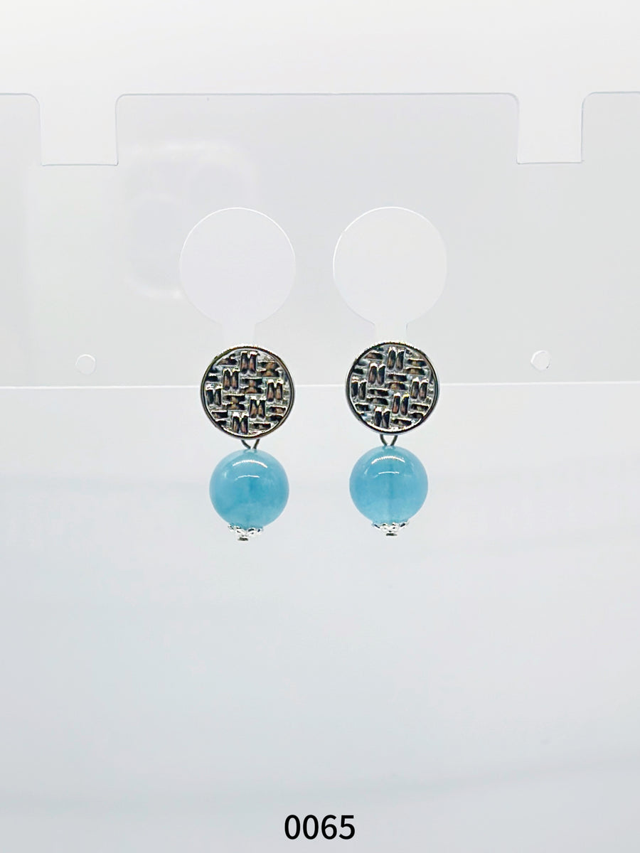 Natural Gemstone Earring Series 0065