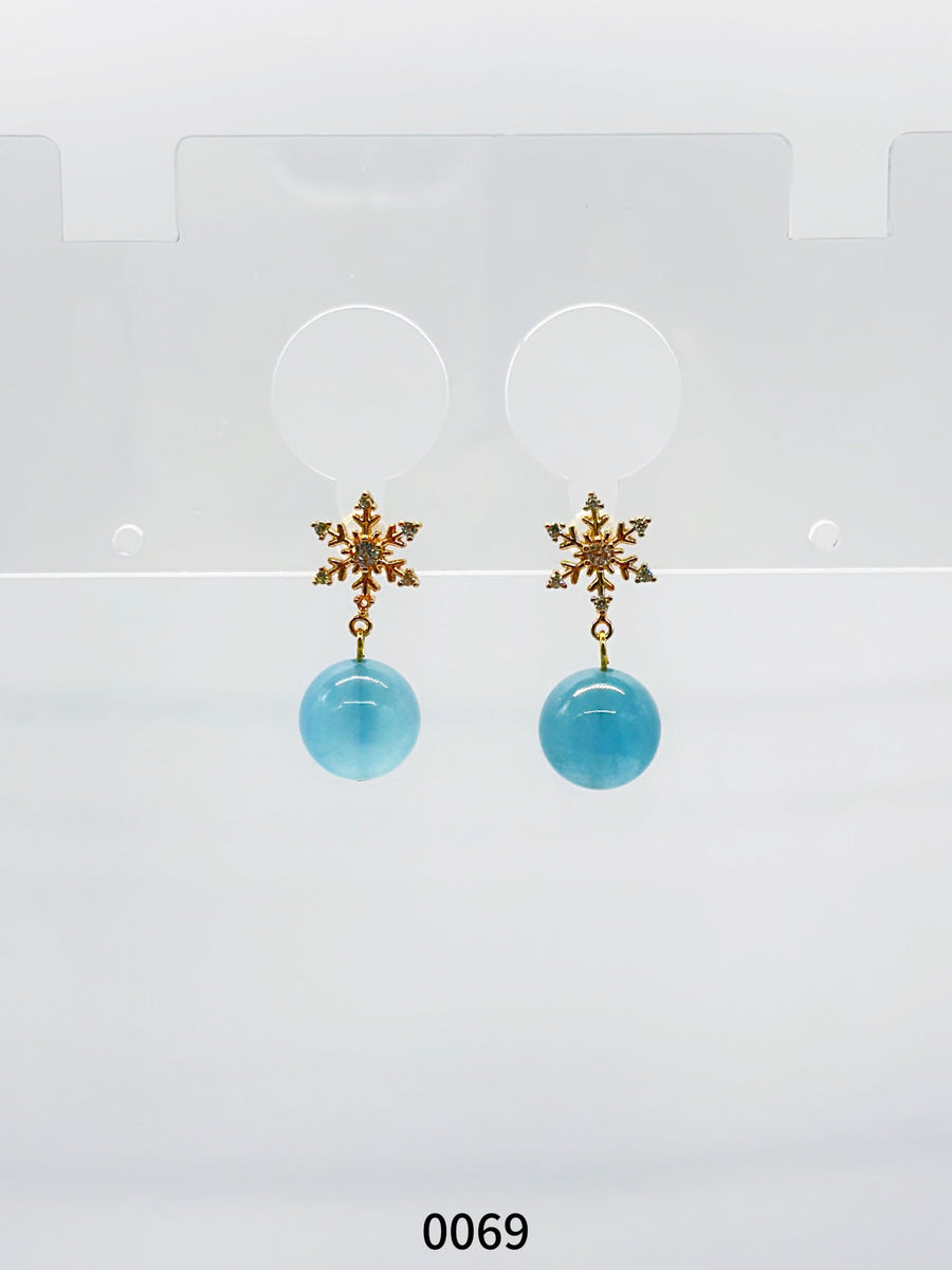 Natural Gemstone Earring Series 0069