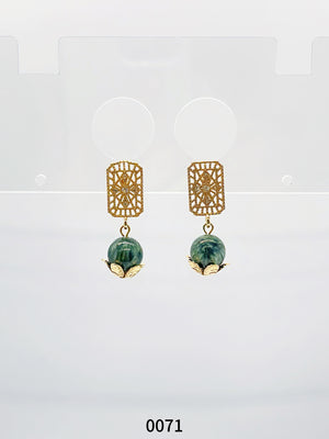 Natural Gemstone Earring Series 0071