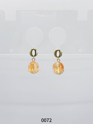 Natural Gemstone Earring Series 0072