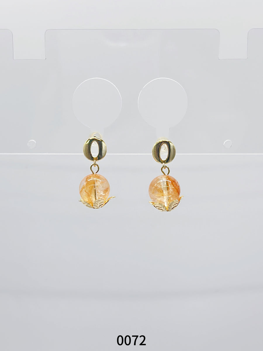 Natural Gemstone Earring Series 0072