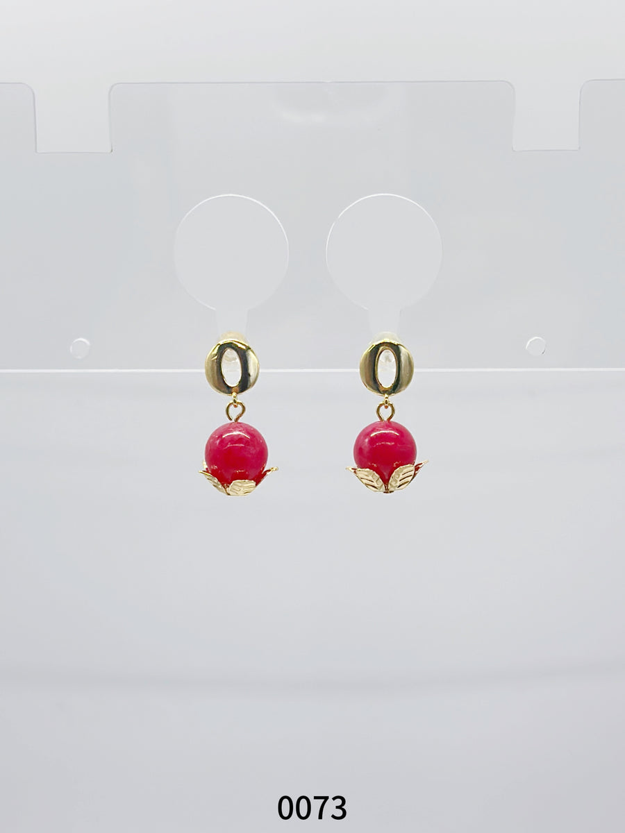 Natural Gemstone Earring Series 0073