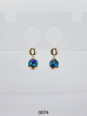 Natural Gemstone Earring Series 0074