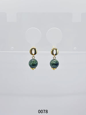 Natural Gemstone Earring Series 0078