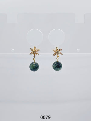 Natural Gemstone Earring Series 0079