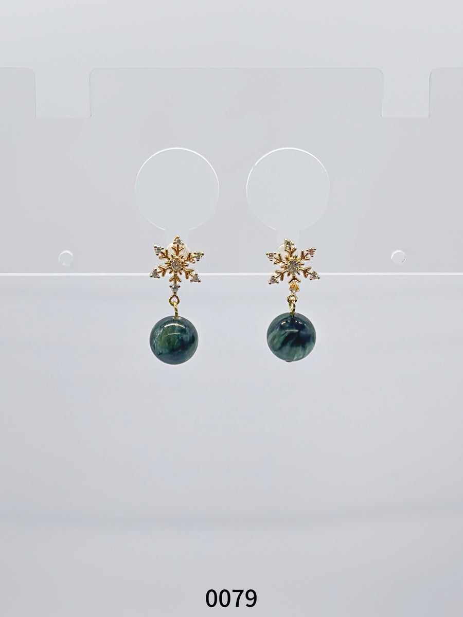 Natural Gemstone Earring Series 0079