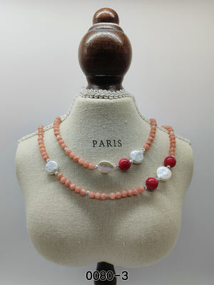 Natural Gemstone Necklace Series 00080