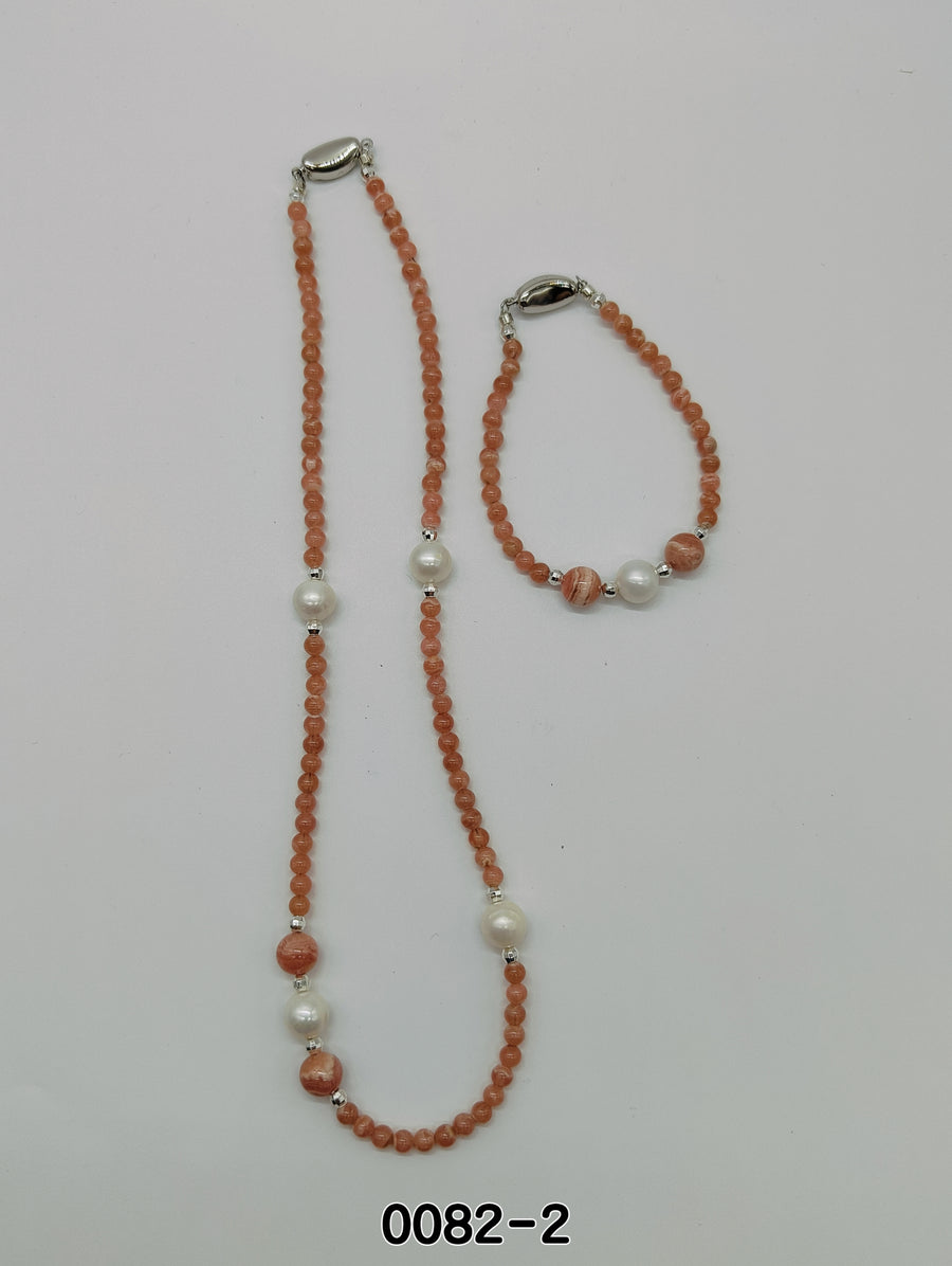 Natural Gemstone Necklace Series 00082