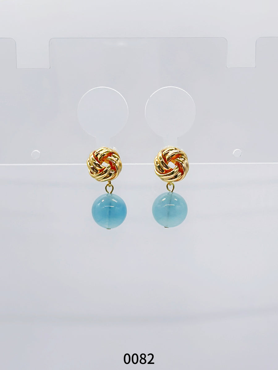 Natural Gemstone Earring Series 0082