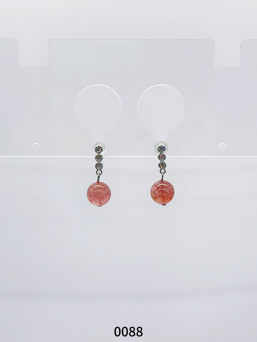 Natural Gemstone Earring Series 0088