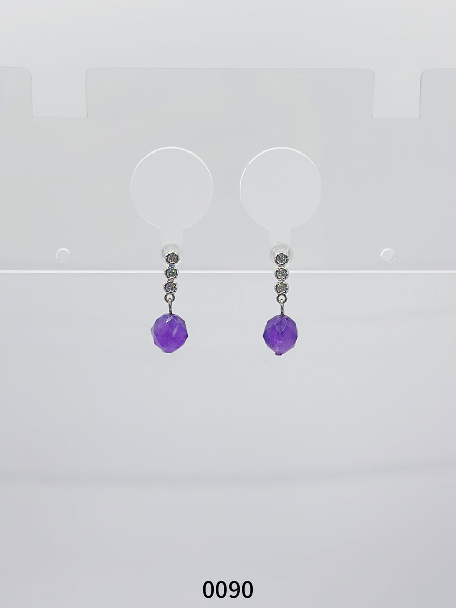 Natural Gemstone Earring Series 0090