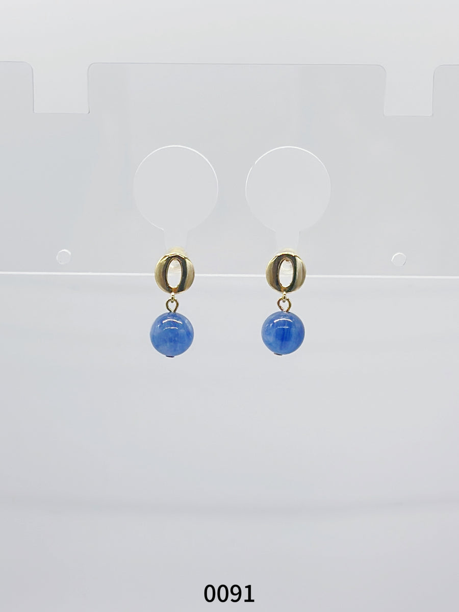 Natural Gemstone Earring Series 0091