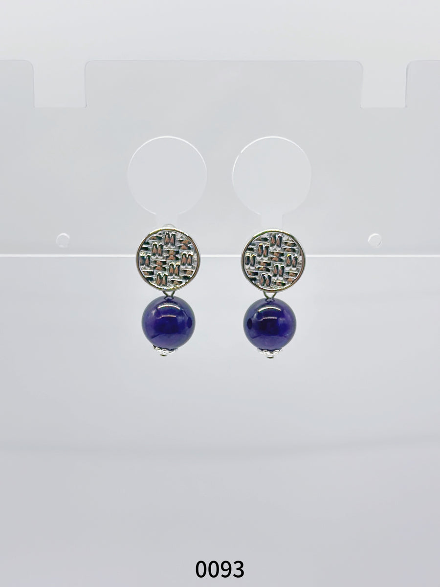 Natural Gemstone Earring Series 0093