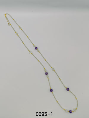 Natural Gemstone Necklace Series 00095