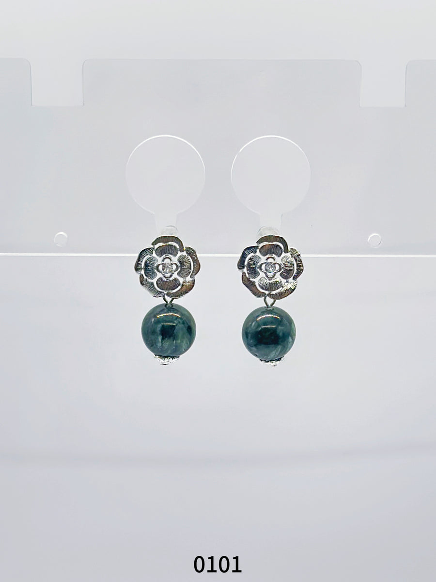 Natural Gemstone Earring Series 0101