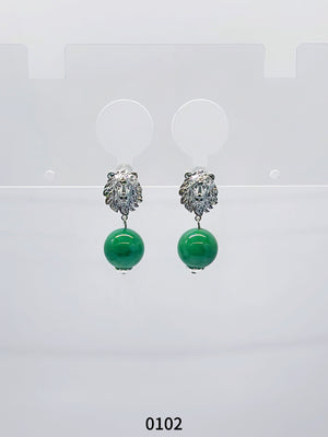 Natural Gemstone Earring Series 0102