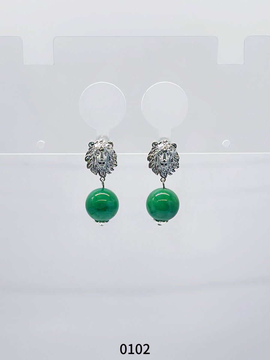 Natural Gemstone Earring Series 0102