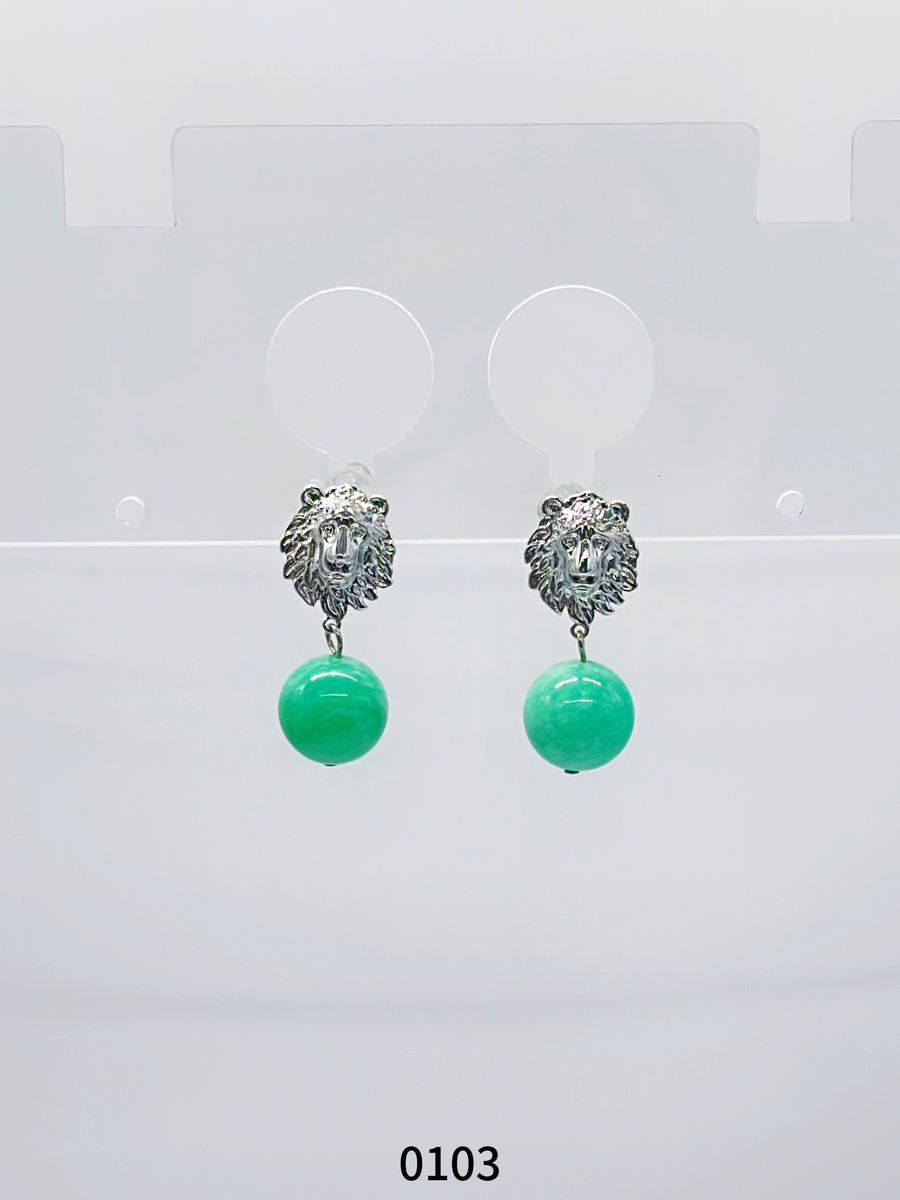 Natural Gemstone Earring Series 0103