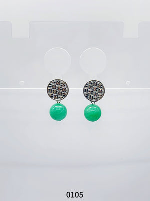 Natural Gemstone Earring Series 0105