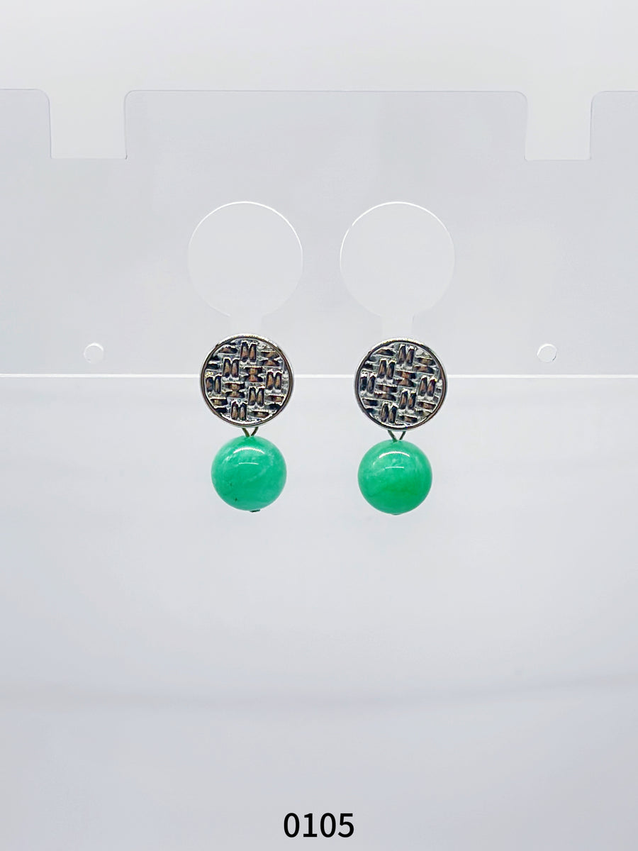 Natural Gemstone Earring Series 0105