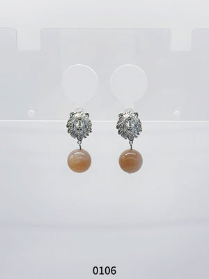 Natural Gemstone Earring Series 0106